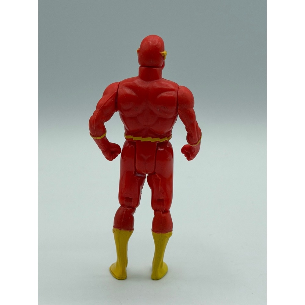 DC Comics The Flash Action Figure Red Yellow Justice League Vintage 4.5 Inch - Picture 4 of 16